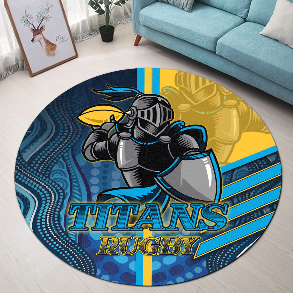titans-rugby-round-rug-titans-rugby-ball-aboriginal-indigenous-sport-style-round-rug