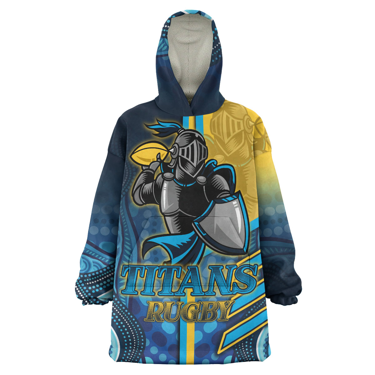 titans-rugby-snug-hoodie-custom-titans-rugby-ball-aboriginal-indigenous-sport-style-oodie-blanket