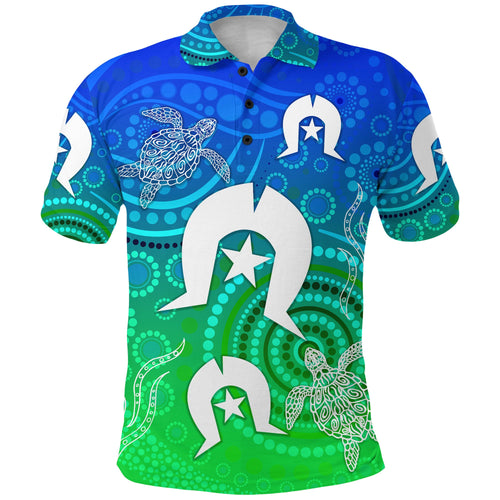 custom-personalised-aboriginal-torres-strait-islands-polo-shirt-simple-style