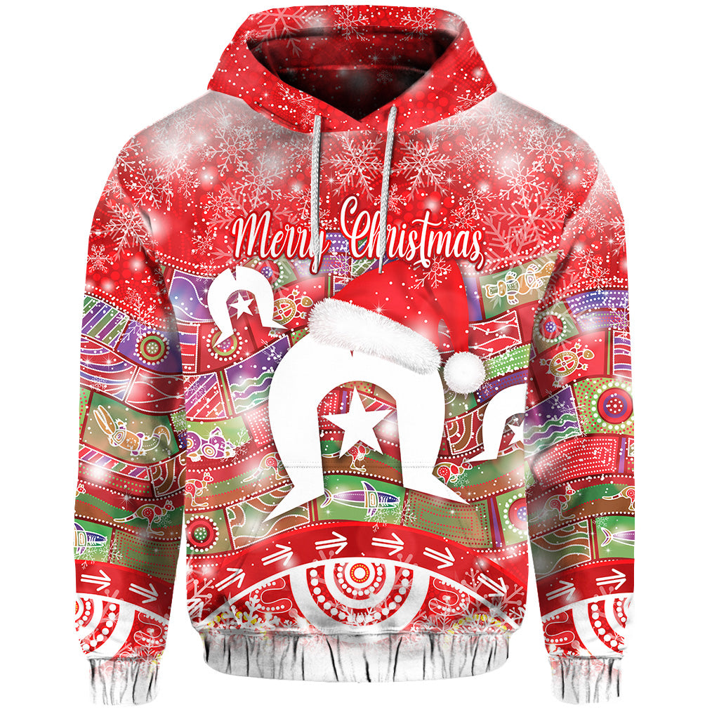 custom-personalised-australia-torres-trait-islands-christmas-hoodie-original-style-red