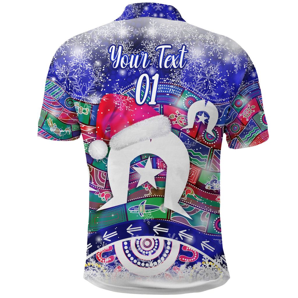 custom-personalised-australian-torres-trait-islands-christmas-polo-shirt-original-style-blue
