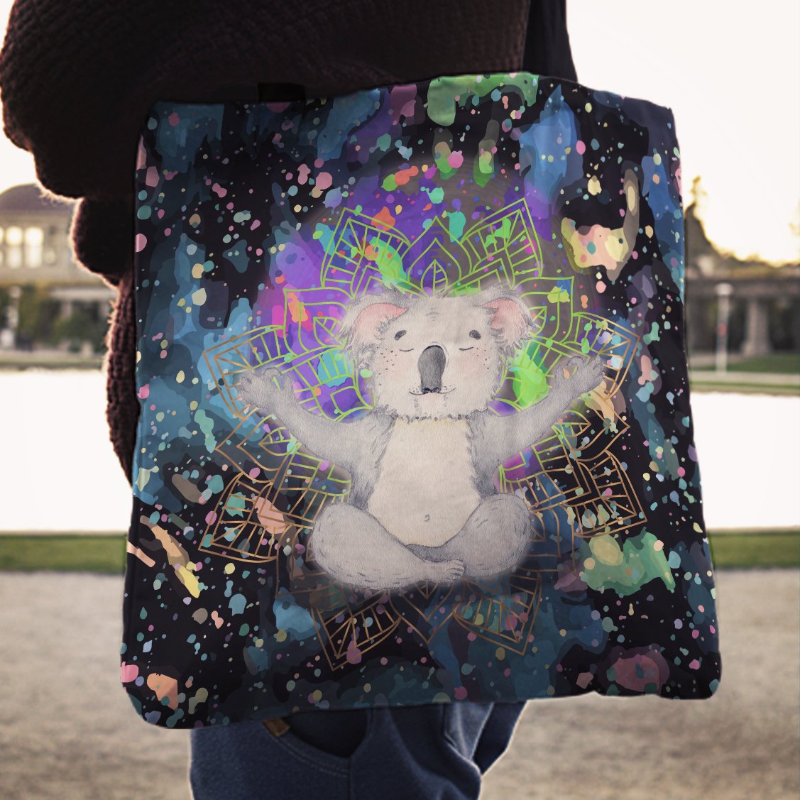tote-bag-koala-bag-meditating-mysteria-16-x-16-inches