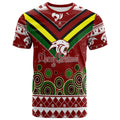 aboriginal-christmas-black-panther-with-santa-hat-t-shirt