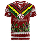 aboriginal-christmas-black-panther-with-santa-hat-t-shirt