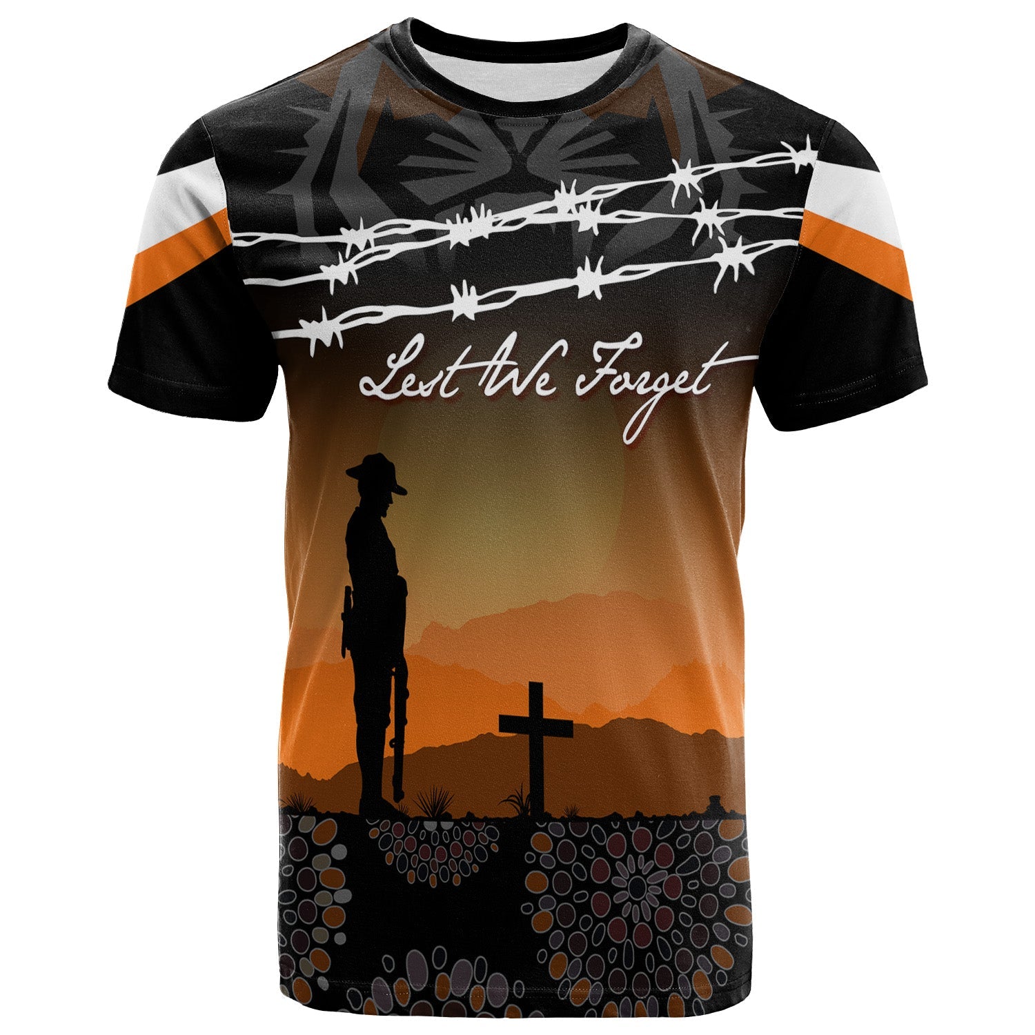 the-tigers-rugby-personalised-t-shirt-anzac-day-lest-we-forget