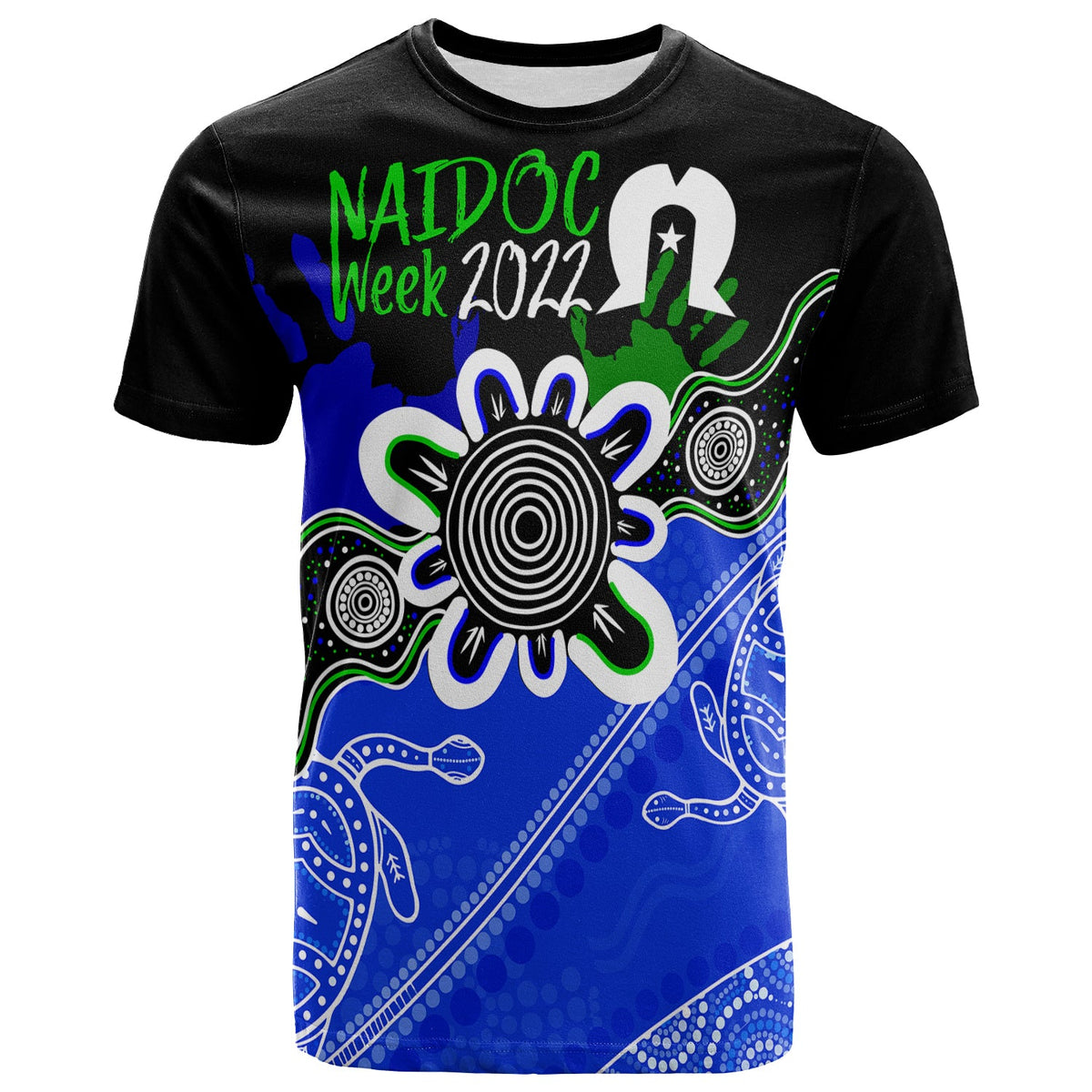 indigenous-torres-straits-naidoc-week-2022-t-shirt-turtles-style