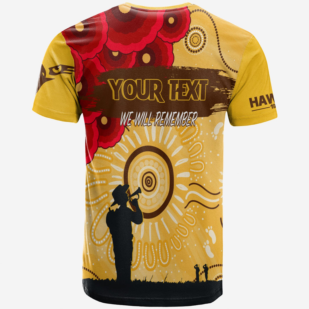 custom-personalised-hawthorn-hawks-indigenous-anzac-day-t-shirt-we-will-remember