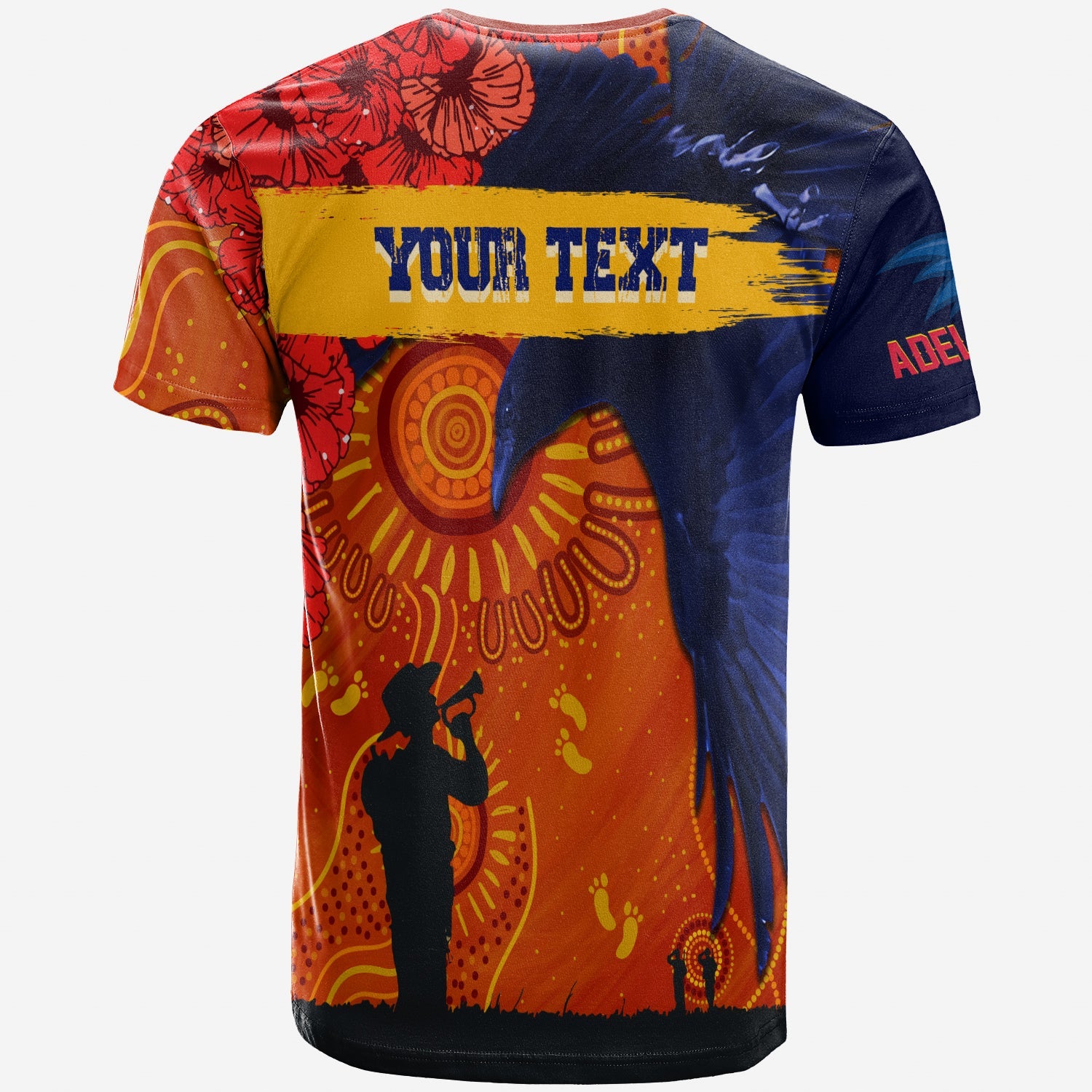custom-personalised-adelaide-crows-indigenous-anzac-day-t-shirt-we-will-remember-lt7