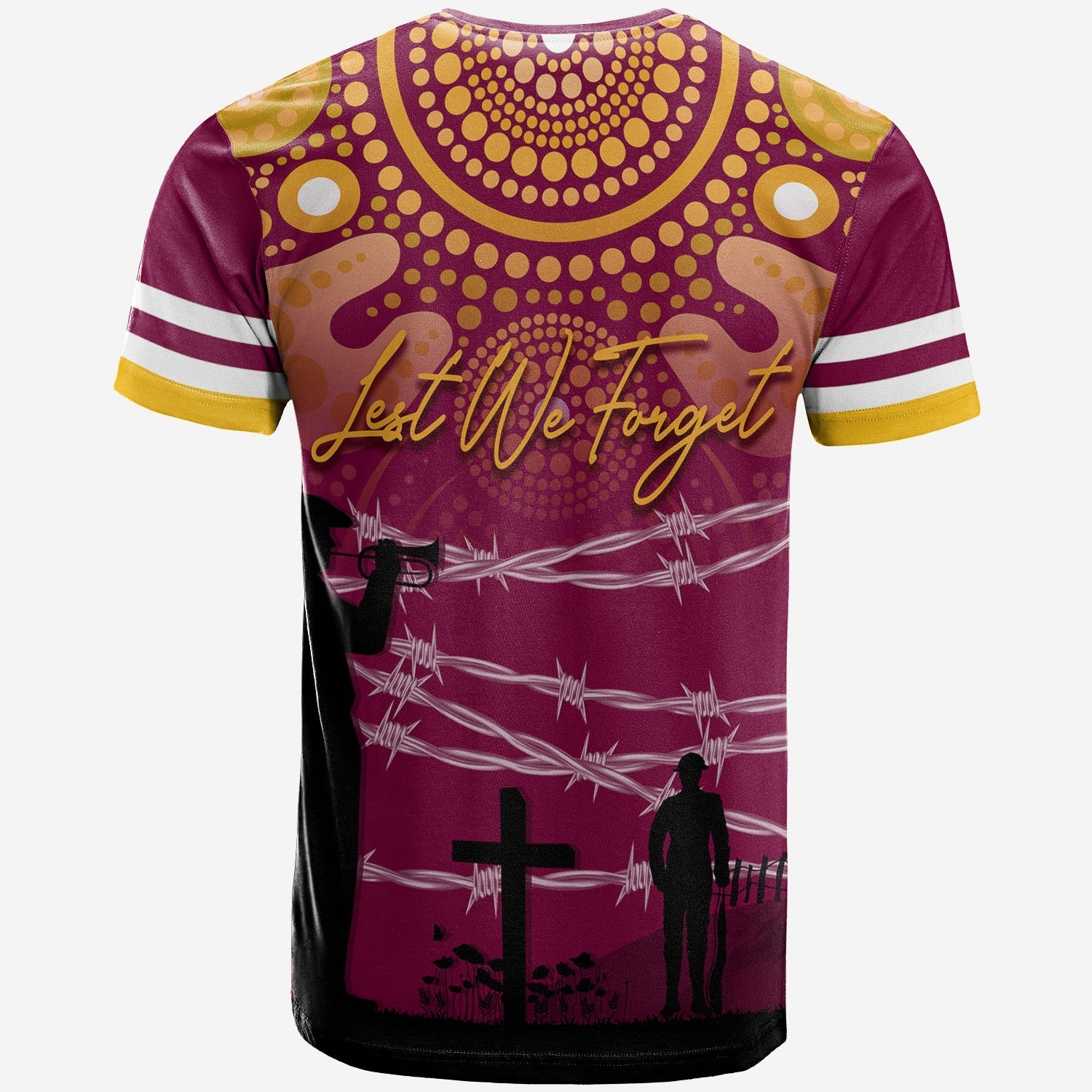 broncos-rugby-t-shirt-anzac-day-barb-wire-style