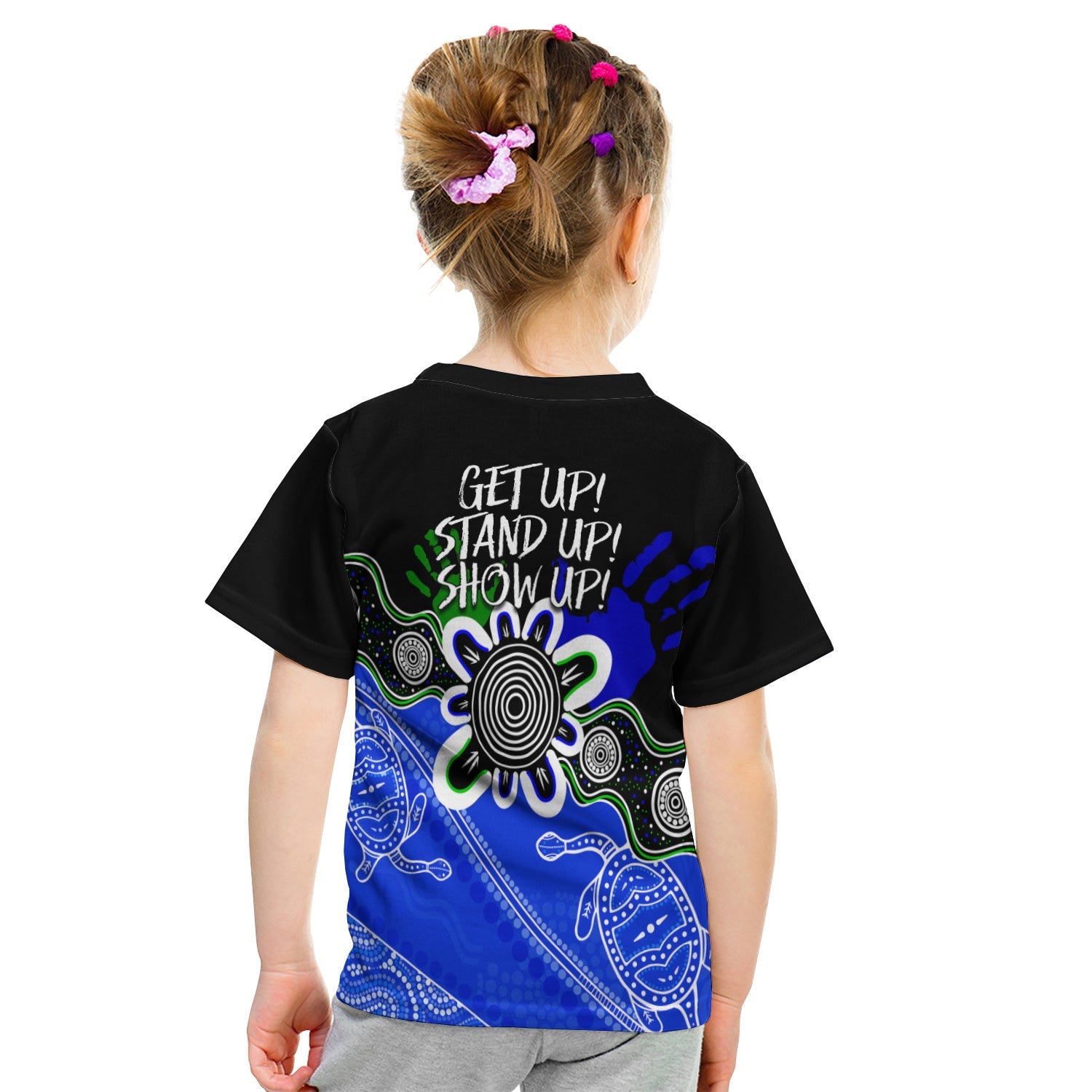 indigenous-torres-straits-naidoc-week-2022-kid-t-shirt-turtles-style