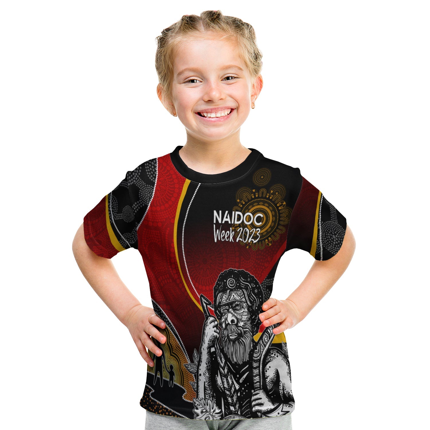 naidoc-week-2023-t-shirt-kid-aboriginal-art-for-our-elders