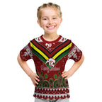 aboriginal-christmas-black-panther-with-santa-hat-kid-t-shirt