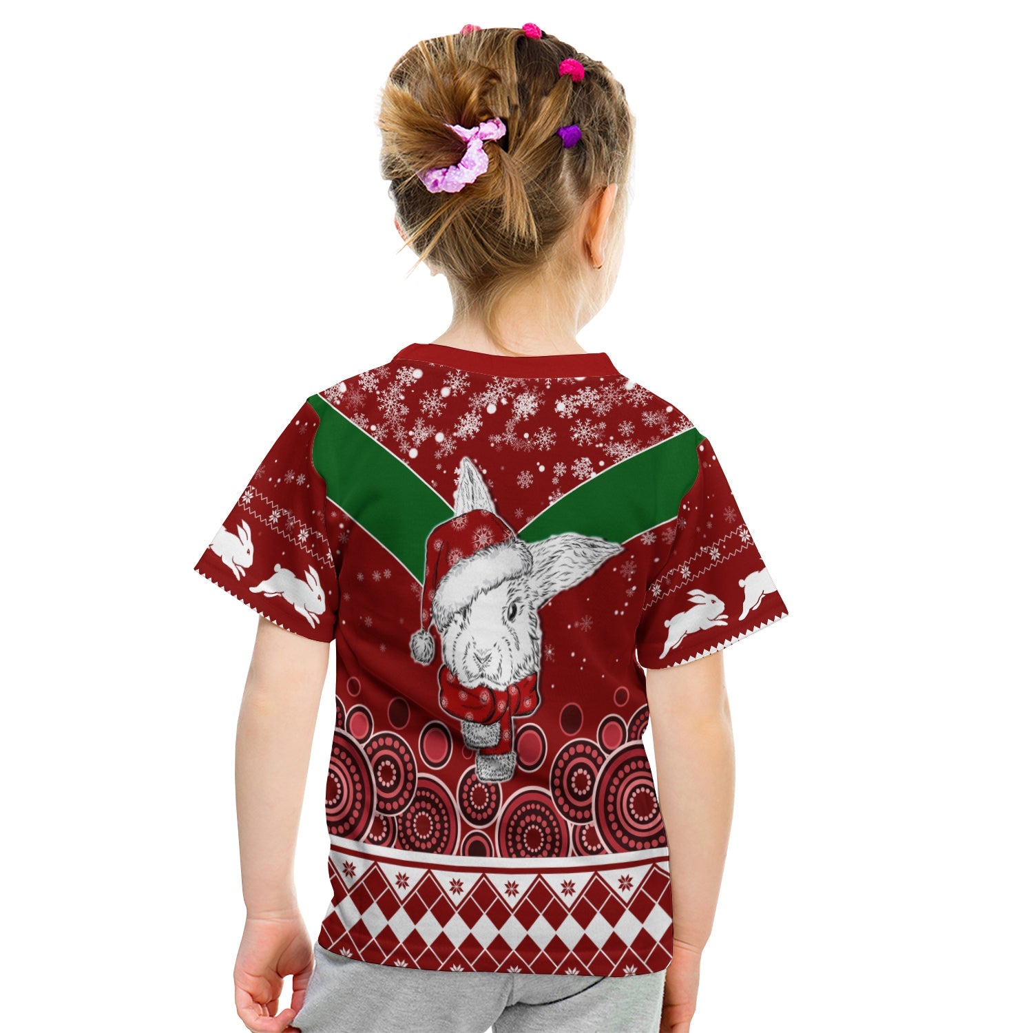 aboriginal-art-the-bunnies-merry-christmas-kid-t-shirt