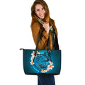 new-zealand-large-leather-tote-blue-plumeria-animal-turtle-tattoo