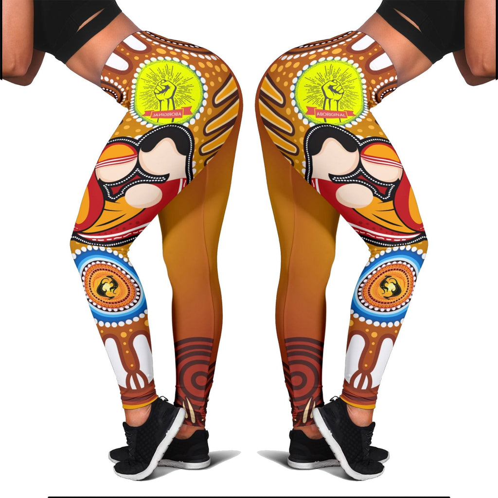 leggings-aboriginal-family-with-dot-painting-art
