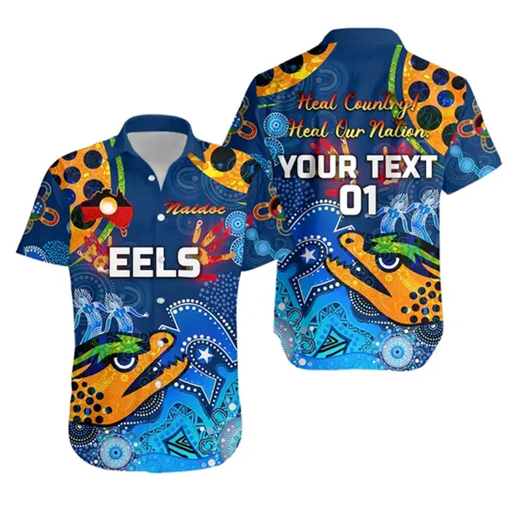 custom-personalised-parramatta-hawaiian-shirt-eels-indigenous-naidoc-heal-country-heal-our-nation-blue-custom-text-and-number