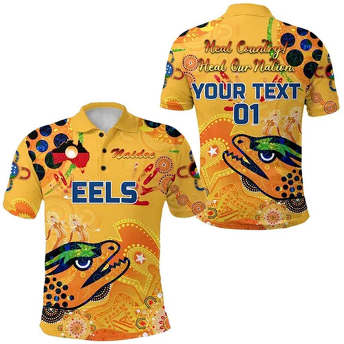 custom-personalised-parramatta-polo-shirt-eels-indigenous-naidoc-heal-country-heal-our-nation-gold-custom-text-and-number
