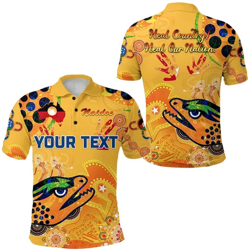 custom-personalised-parramatta-polo-shirt-eels-indigenous-naidoc-heal-country-heal-our-nation-gold