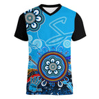 custom-personalised-adelaide-strikers-v-neck-t-shirt-cricket-indigenous-aboriginal-lizard-version