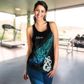 Aotearoa Women Racerback Tank Fern Mix Manaia Matau LT13 - Vibe Hoodie