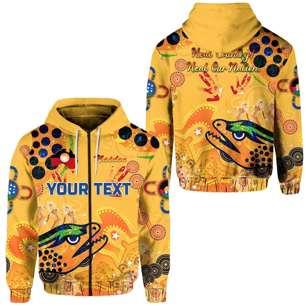 custom-personalised-parramatta-zip-hoodie-eels-indigenous-naidoc-heal-country-heal-our-nation-gold