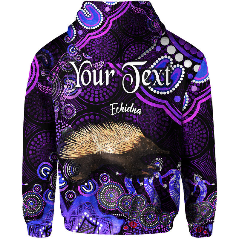 custom-personalised-australian-astrology-zip-up-and-pullover-hoodie-virgo-echidna-zodiac-aboriginal-vibes-purple