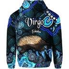 australian-astrology-zip-up-and-pullover-hoodie-virgo-echidna-zodiac-aboriginal-vibes-blue