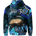 custom-personalised-australian-astrology-zip-up-and-pullover-hoodie-virgo-echidna-zodiac-aboriginal-vibes-blue
