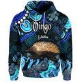 australian-astrology-zip-up-and-pullover-hoodie-virgo-echidna-zodiac-aboriginal-vibes-blue
