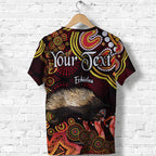 custom-personalised-australian-astrology-t-shirt-virgo-echidna-zodiac-aboriginal-vibes-red
