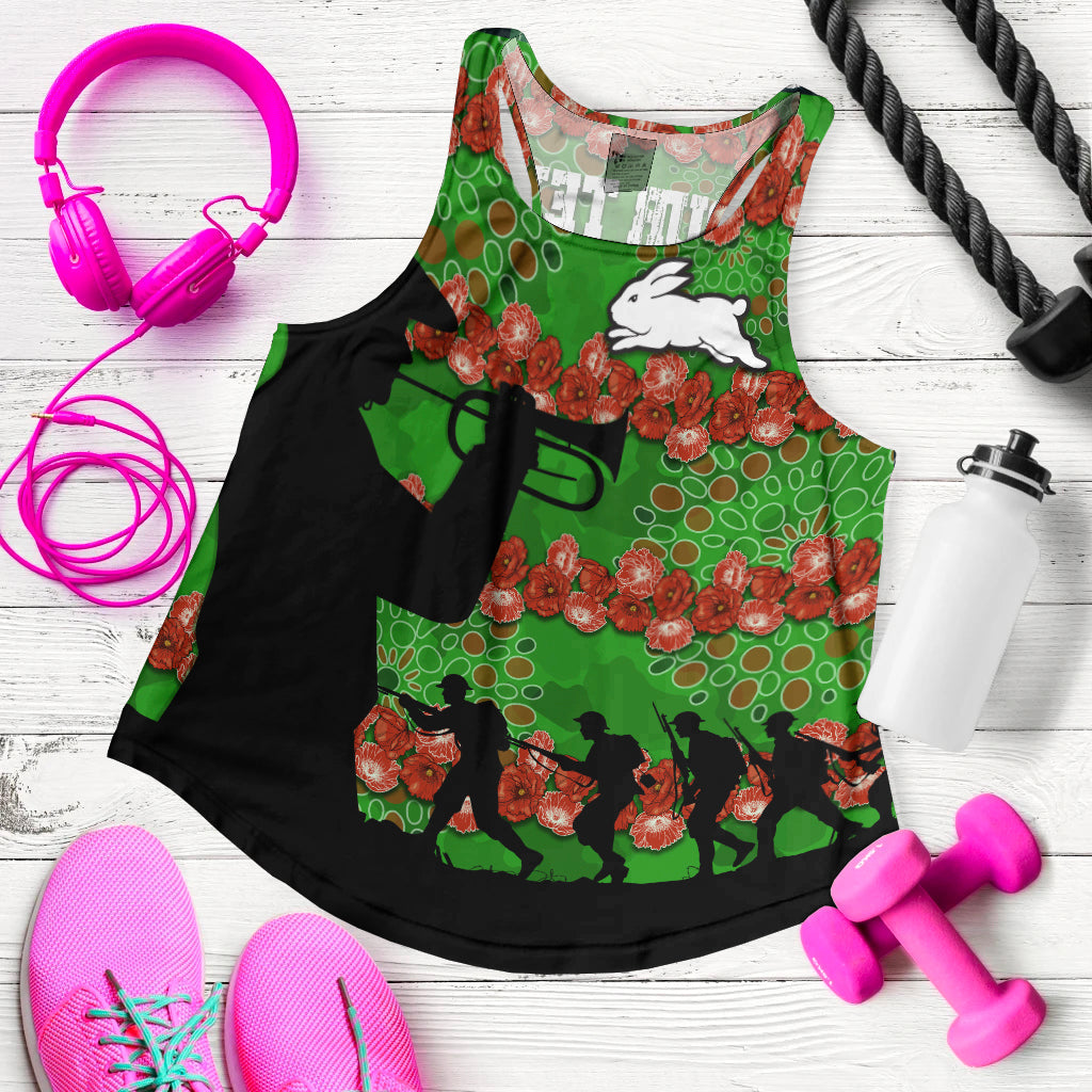rabbitohs-rugby-women-racerback-tank-anzac-day-camo-style