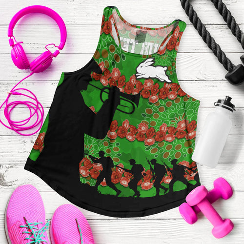 rabbitohs-rugby-women-racerback-tank-anzac-day-camo-style