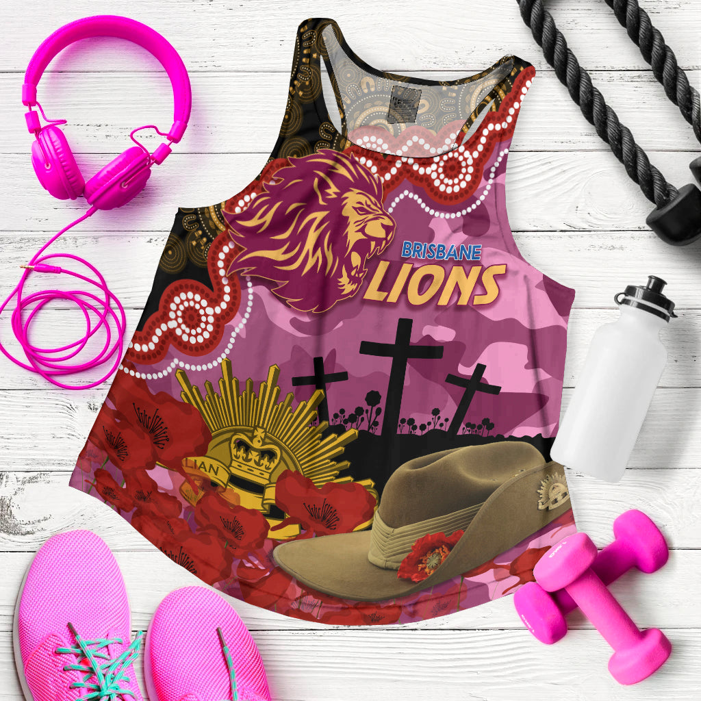 lions-football-anzac-2023-women-racerback-tank-aboriginal-mix-slouch-hat