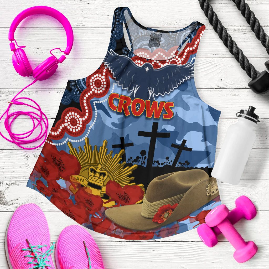 crows-football-anzac-2023-women-racerback-tank-aboriginal-mix-slouch-hat