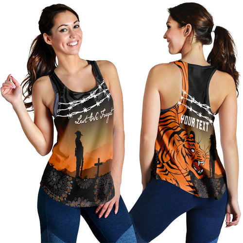 the-tigers-rugby-personalised-women-racerback-tank-anzac-day-lest-we-forget