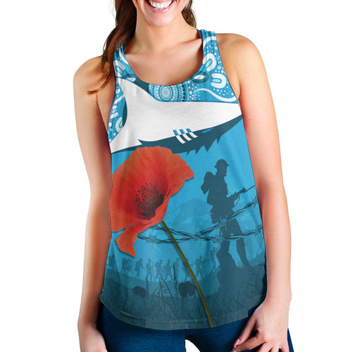 sharkies-rugby-women-racerback-tank-anzac-day-barb-wire-style