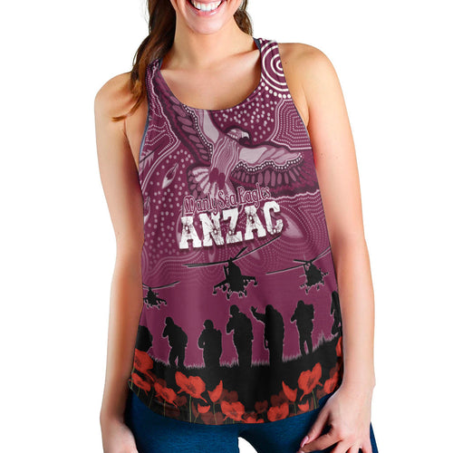 manly-sea-eagles-rugby-women-racerback-tank-anzac-day-toward-the-new-dawn