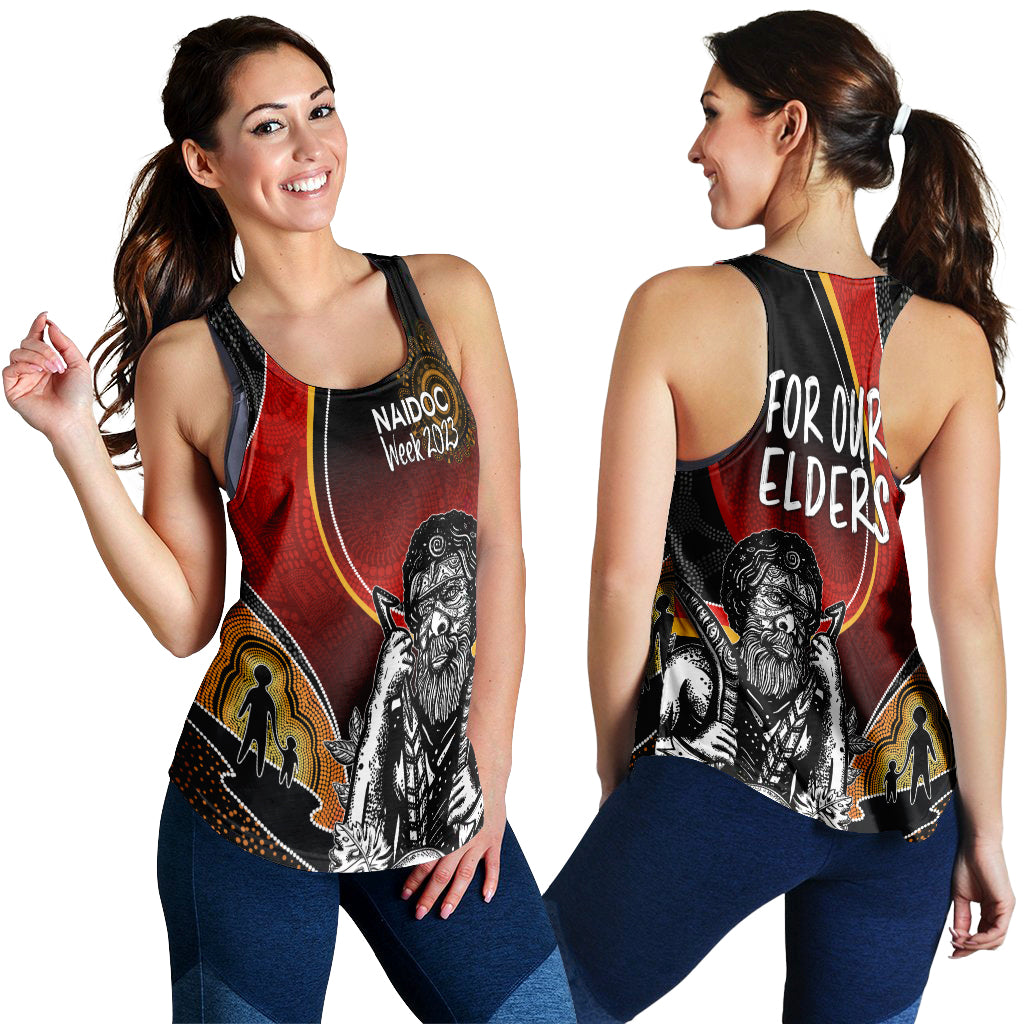 naidoc-week-2023-women-racerback-tank-aboriginal-art-for-our-elders