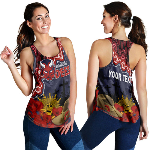 melbourne-dees-football-anzac-2023-women-racerback-tank-aboriginal-mix-slouch-hat