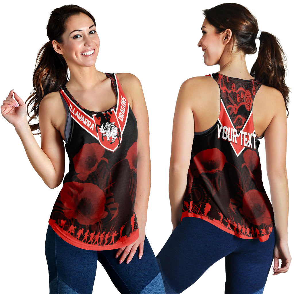 illawarra-dragons-rugby-personalised-women-racerback-tank-anzac-day-red-poppies