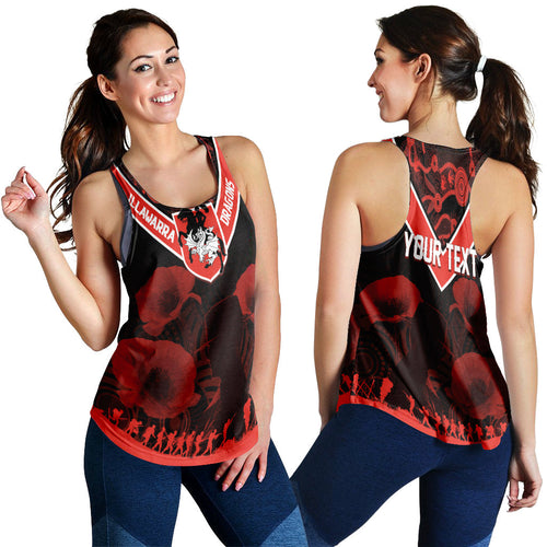 illawarra-dragons-rugby-personalised-women-racerback-tank-anzac-day-red-poppies