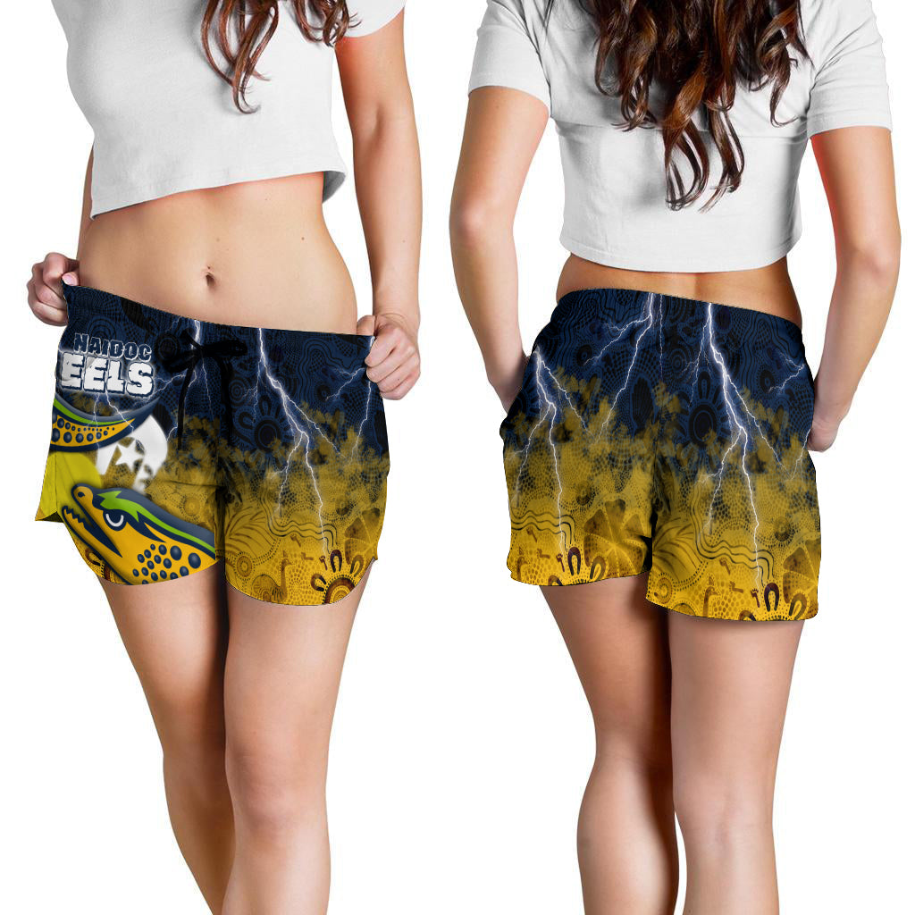 Eels Rugby NAIDOC Week Women Shorts Aboriginal Power Style LT16 - Vibe Hoodie