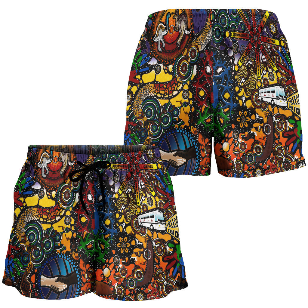 Indigenous All Stars Women Shorts 2022 NAIDOC Week LT8 - Vibe Hoodie
