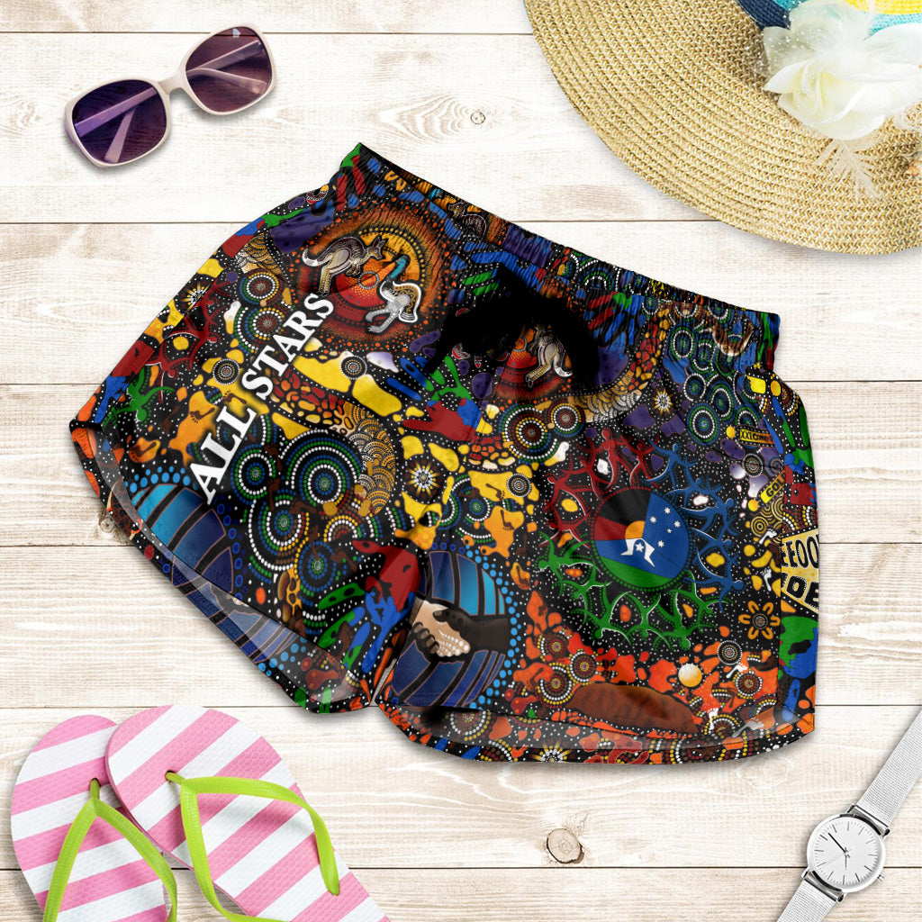 Indigenous All Stars Women Shorts 2021 NAIDOC Week LT8 - Vibe Hoodie