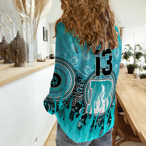 custom-text-and-number-brisbane-heat-women-casual-shirt-aboriginal-dot-fire-australia-cricket