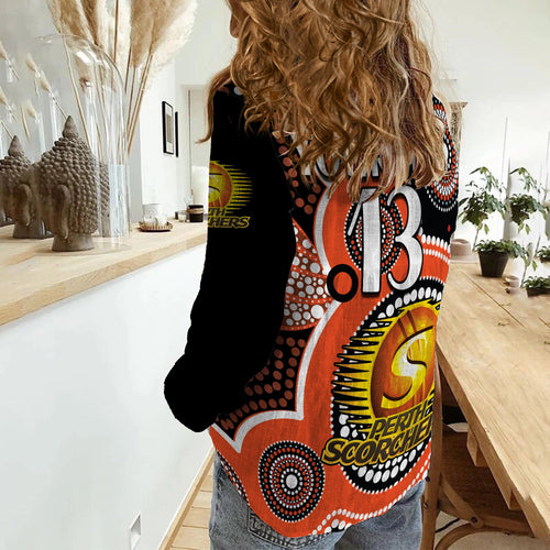 custom-text-and-number-perth-scorchers-women-casual-shirt-australia-cricket-bbl-aboriginal