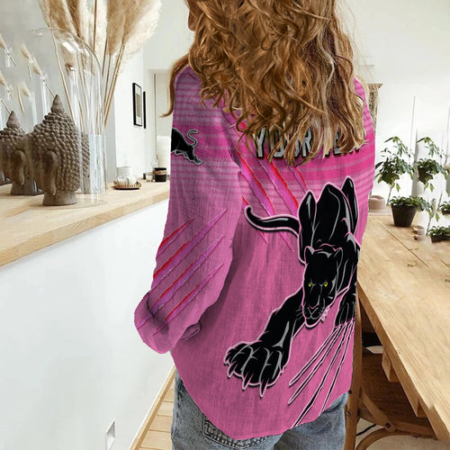 custom-personalised-panthers-proud-women-casual-shirt-back-to-back-premiers-2022-version-pink