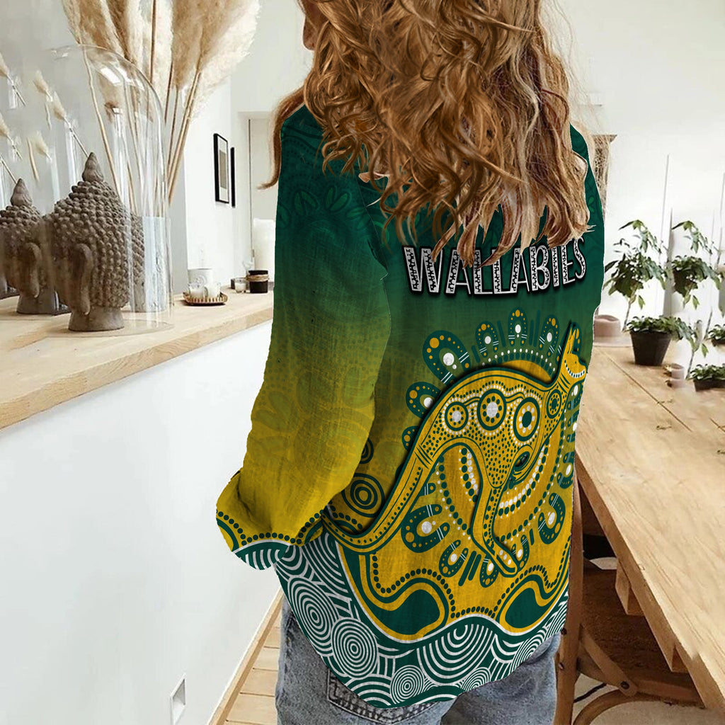 wallabies-rugby-australia-women-casual-shirt-aboriginal