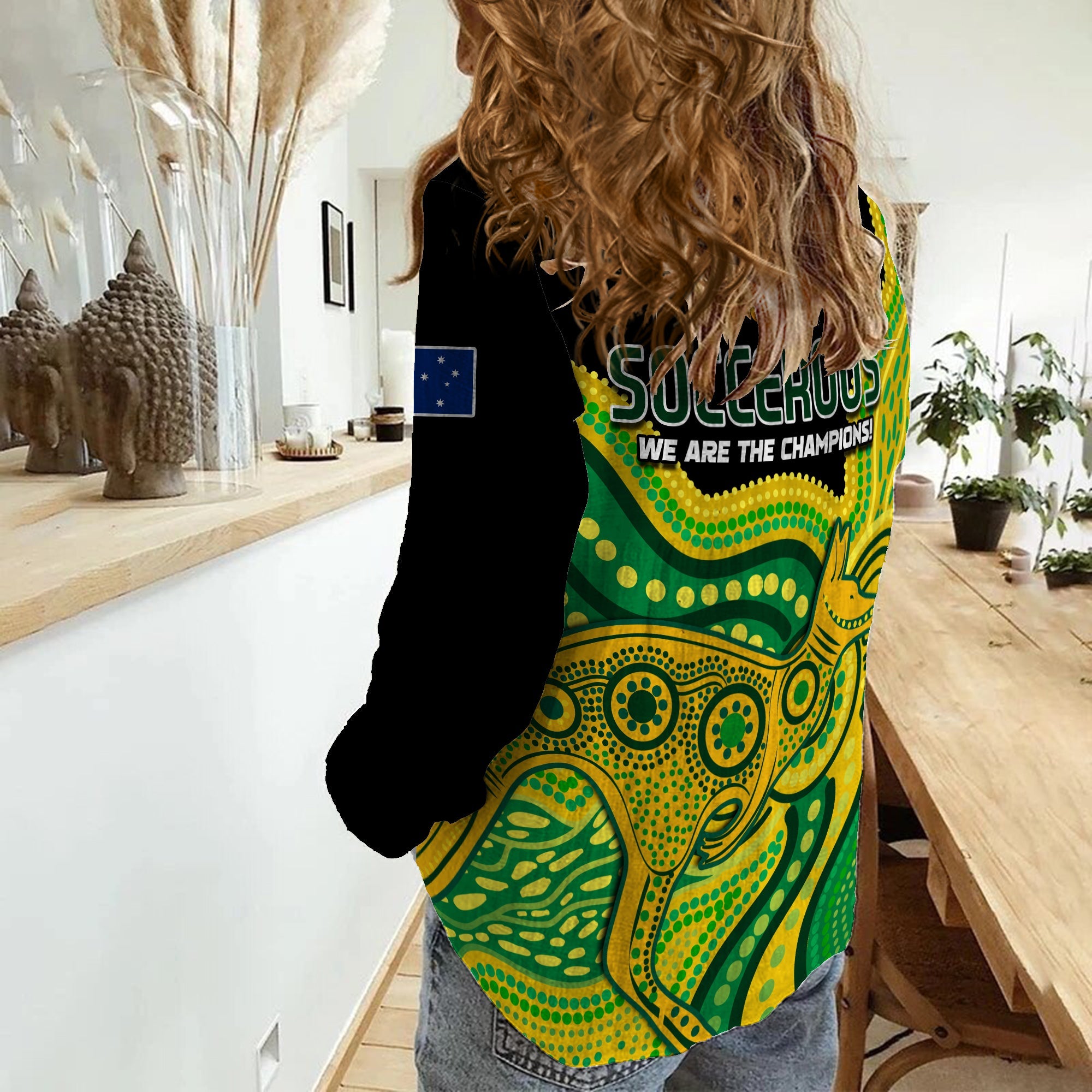 australia-soccer-women-casual-shirt-world-cup-football-2022-socceroos-we-are-champions