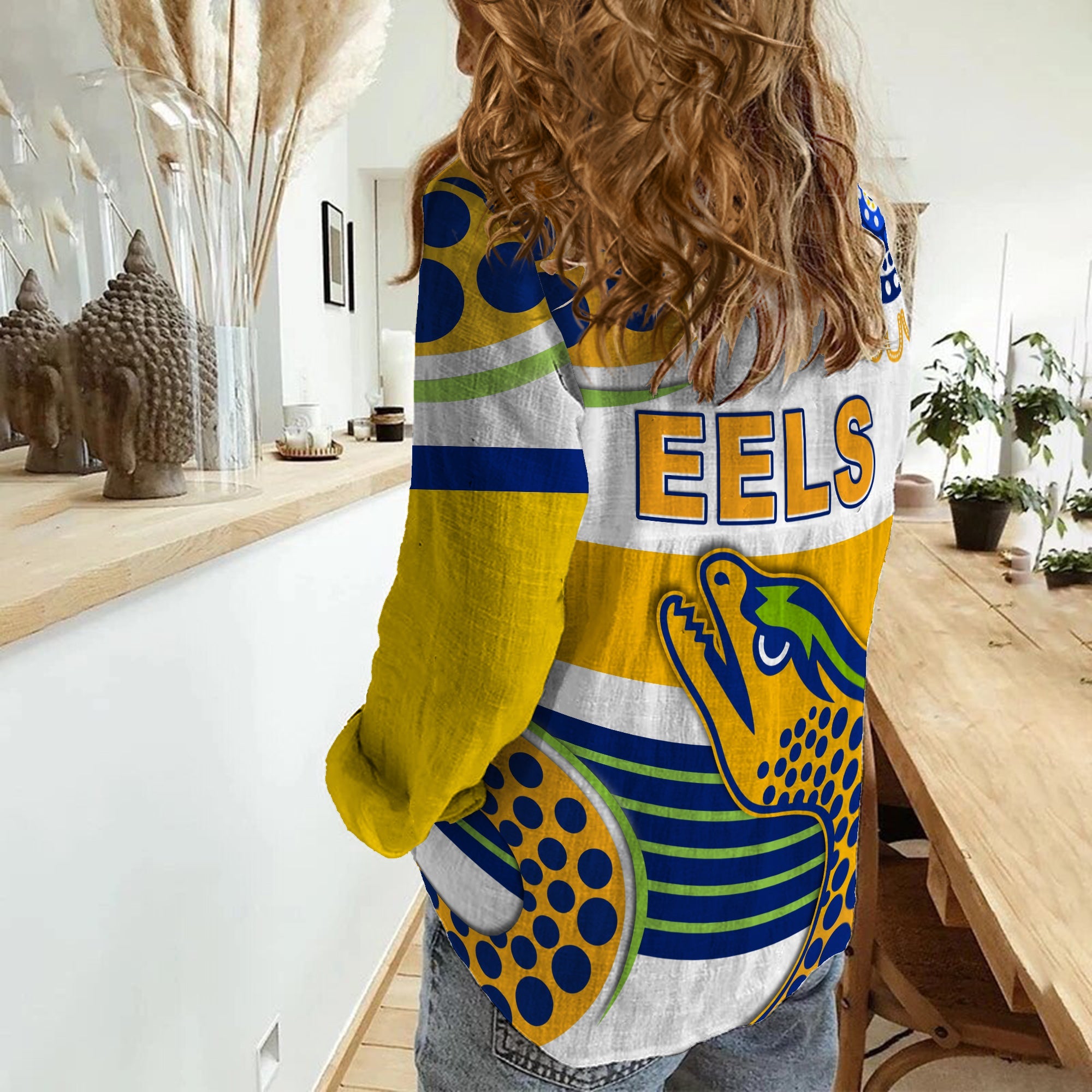 custom-personalised-eels-indigenous-women-casual-shirt-parramatta-2022-version-white